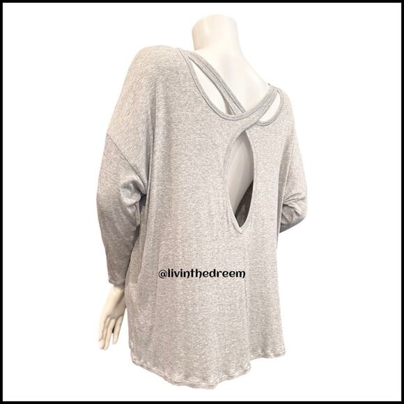NWOT Victoria's Secret Open Cross Back Long Sleeve Top SZ M $69 - Picture 5 of 12